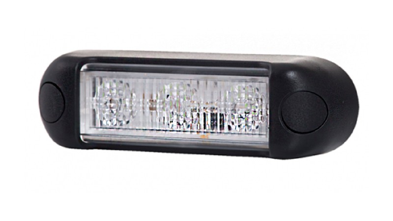 Rotativo de Emergencia LED Ámbar Homologado R65 extra plano