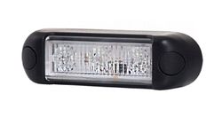 Hochintensive Warnblinkleuchte 3 LEDs 12/24 V gelb zugelassen