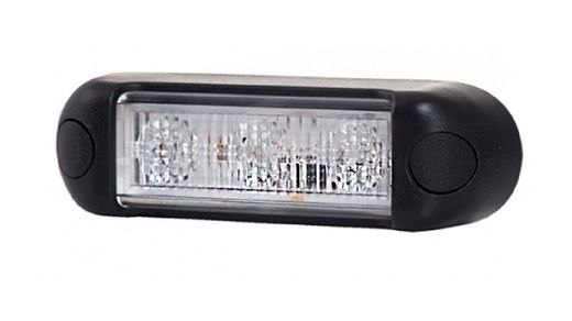 Hochintensive Warnblinkleuchte 3 LEDs 12/24 V gelb zugelassen