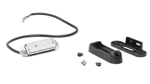 Hochintensive Warnblinkleuchte 3 LEDs 12/24 V gelb zugelassen