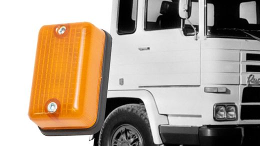Pegaso-Seitenblinker mit eckiger Kabine