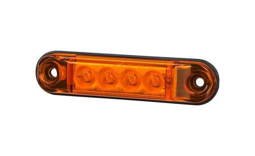 Amber side light 4 leds 12/24V Horpol LD2329