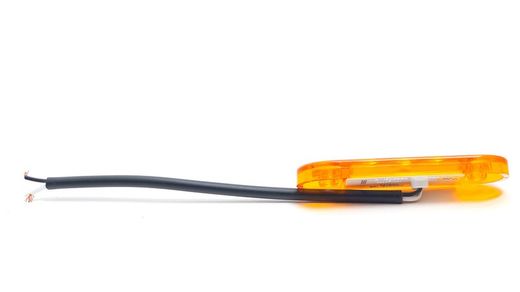 Extra flat side light Led amber 12/24 volts
