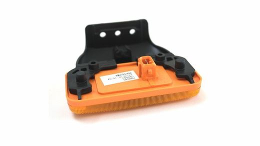 Posição da luz lateral 2 LEDs e suporte catadióptrico âmbar 90º Vignal