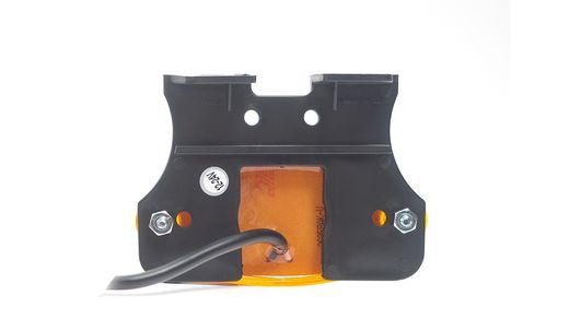 Led position side light and amber catadioptric support 90º type Flatpoint II