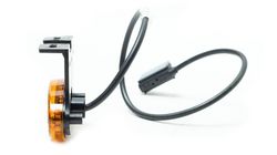 Led position side light and amber catadioptric support 90º Flatpoint II Aspock