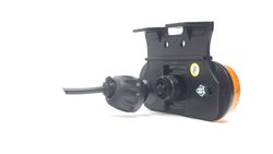 Led position side light and amber reflector with 90º support