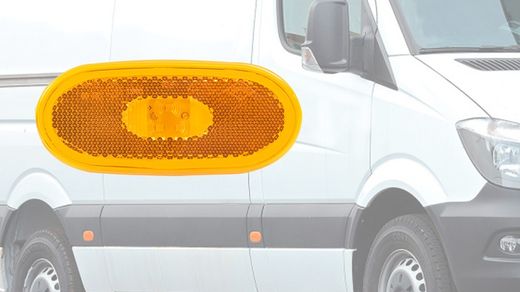 Amber led reflex side light position light Sprinter/Crafter
