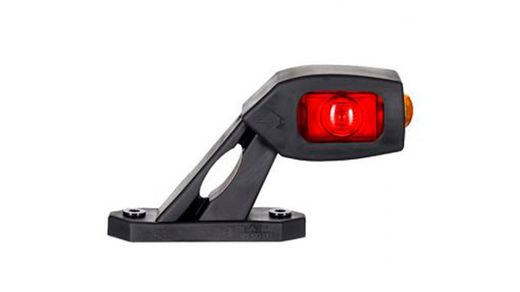 Rear side light Led short horizontal inclined arm 162