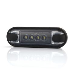 Horpol 12/24V getönte LED-Frontkontrollleuchte.