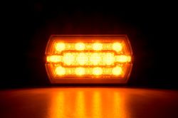 Pilota Led Frontale Multifunzione Horpol 12/24v. Posizione frontale e lampeggiante