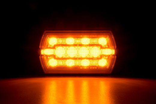 Pilota Led Frontale Multifunzione Horpol 12/24v. Posizione frontale e lampeggiante