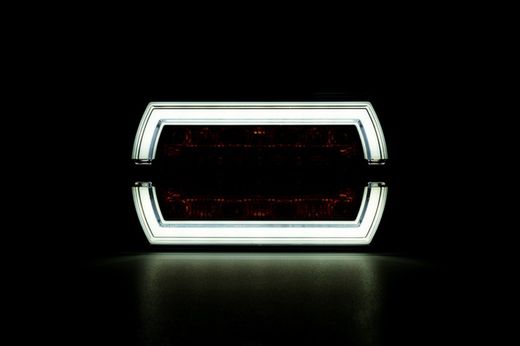 Pilota Led Frontale Multifunzione Horpol 12/24v. Posizione frontale e lampeggiante