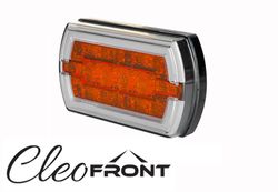 Pilota Led Frontale Multifunzione Horpol 12/24v. Posizione frontale e lampeggiante