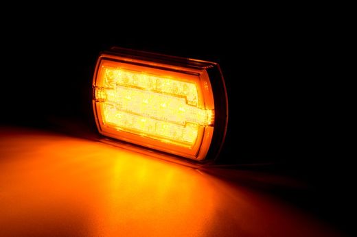 Pilota Led Frontale Multifunzione Horpol 12/24v. Posizione frontale e lampeggiante