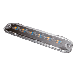 Piloto módulo dual led Ámbar y Azul estroboscópico