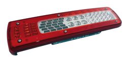Piloto multifunción LED 24v trasero izquierdo (lado conductor) con conector AMP 1.5 lateral.