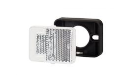 Luz de posição frontal LED branco efeito Neon 12/24V com reflexo