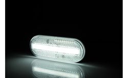 Front position light white LED Neon effect 12/24V with reflex