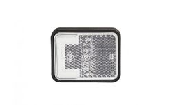 Luz de posição frontal LED branco efeito Neon 12/24V com reflexo