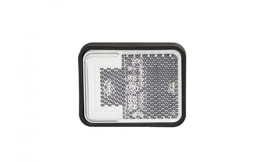 Luz de posição frontal LED branco efeito Neon 12/24V com reflexo