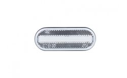 Front position light white LED Neon effect 12/24V with reflex