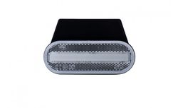 Positionslicht weiß LED Neoneffekt 12/24V mit Halterung und Reflex