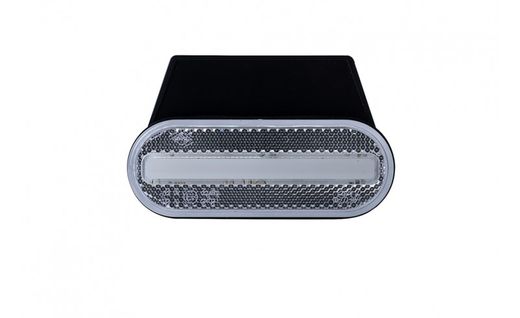 Positionslicht weiß LED Neoneffekt 12/24V mit Halterung und Reflex