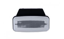 Vorderes Positionslicht weiße LED Neoneffekt 12/24V mit Halterung (optional) und Reflex