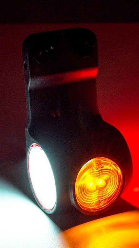 Positionsleuchte hinten links, LED 12/24V, hängender Neoneffekt