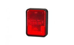 Rücklicht rot LED Neoneffekt 12/24V mit Reflex