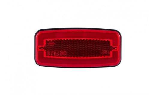 Rücklicht rot LED Neoneffekt 12/24V mit Reflex