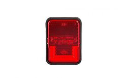 Rücklicht rot LED Neoneffekt 12/24V mit Reflex