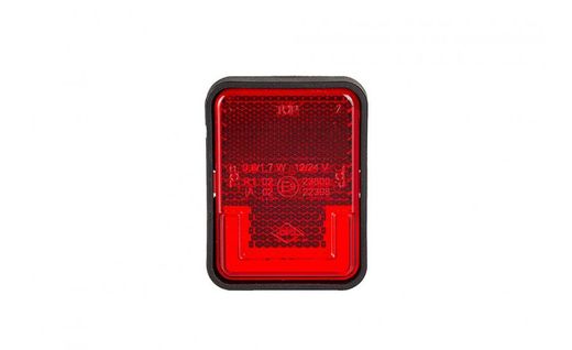 Rücklicht rot LED Neoneffekt 12/24V mit Reflex