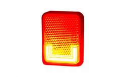 Rücklicht rot LED Neoneffekt 12/24V mit Reflex