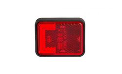 Rücklicht rot LED Neoneffekt 12/24V mit Reflex