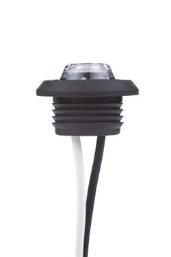 Round white Horpol Led light - Front position. pressure mount