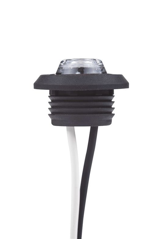 Round white Horpol Led light - Front position. pressure mount