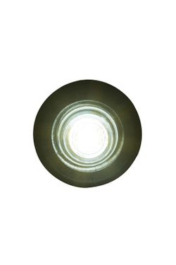 Round white Horpol Led light - Front position. pressure mount