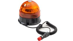Bernsteinrotes rotierendes Kontrolllicht Leds Homologation R65 magnetischer Sockel