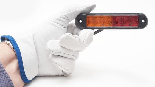 Fanale posteriore 3 servizi piccoli 12/24 volt