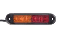 Fanale posteriore 3 servizi piccoli 12/24 volt