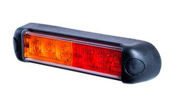 Fanale posteriore 3 servizi piccoli 12/24 volt