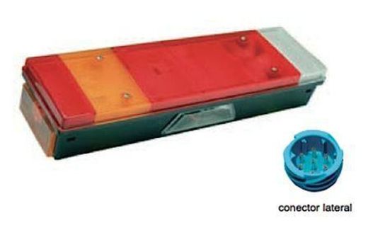 Renault blue side connector rear light