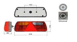 Trailer Tail Light with Rinder Triangle