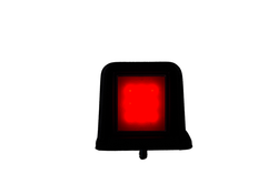LED-Rücklicht mit Neon-Effekt, oberer Freiraum, 12/24 V Horpol