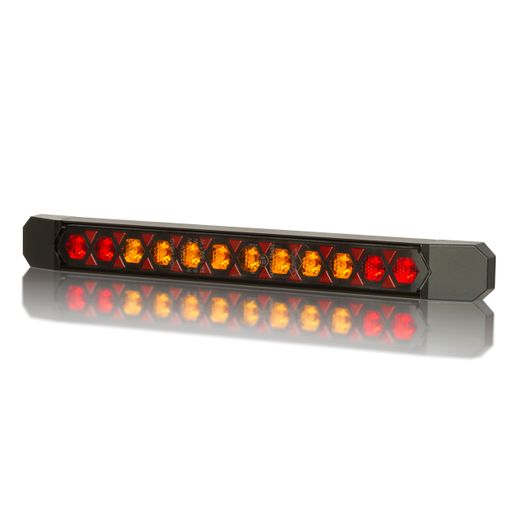 Horpol Lizard LED 3-Function Rear Light: Position, Brake, and Dynamic Indicator