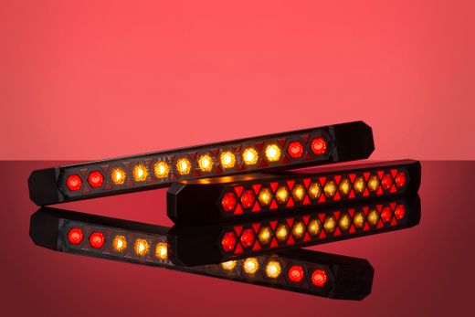 Luce posteriore a LED Horpol Lizard a 3 funzioni: posizione, freno e indicatore dinamico