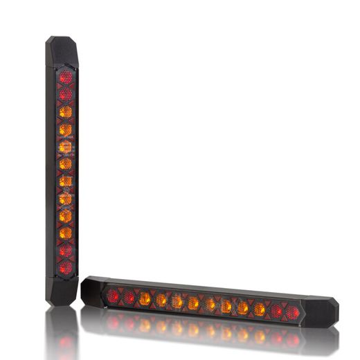 Luce posteriore a LED Horpol Lizard a 3 funzioni: posizione, freno, indicatore di direzione statico