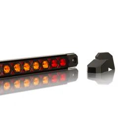 Luce posteriore a LED Horpol Lizard a 3 funzioni: posizione, freno, indicatore di direzione statico